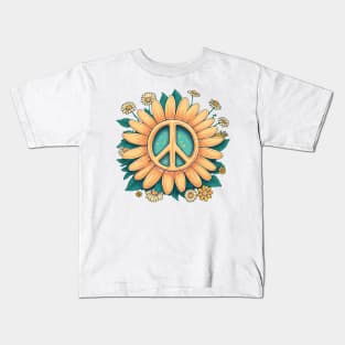 Peace Daisy Kids T-Shirt